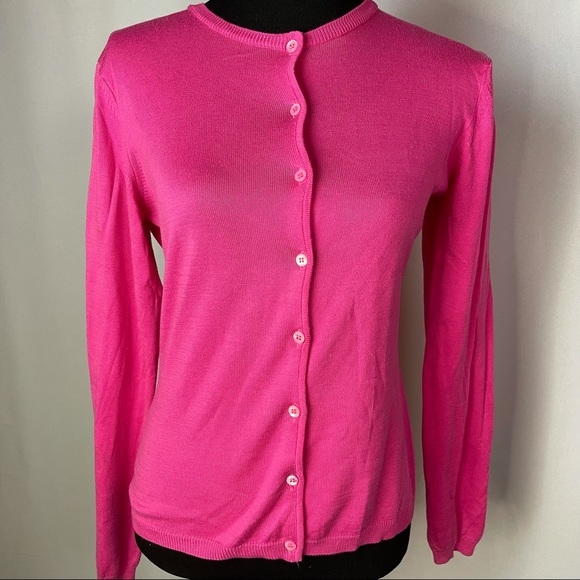 Giorgio Armani Le Collezioni Pink Sweater Size 8 - Picture 2 of 10